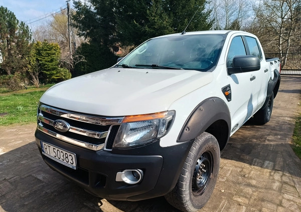 Ford Ranger cena 53900 przebieg: 292000, rok produkcji 2012 z Tarnobrzeg małe 172